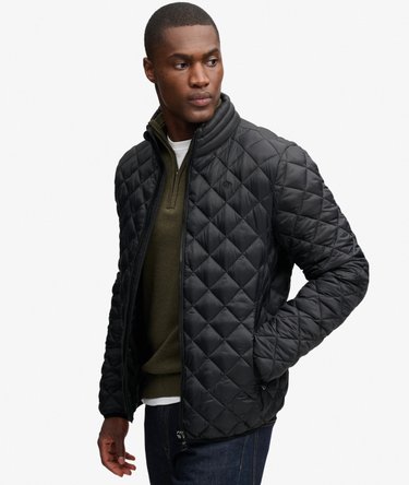 Diamond Quilt Fuji Jakke met slanke pasvorm Image 1