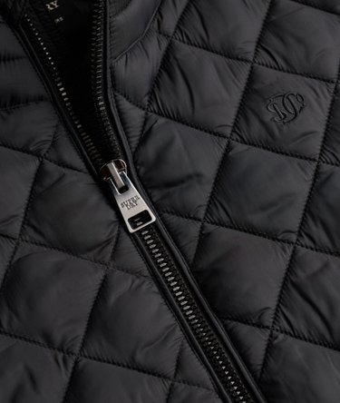 Diamond Quilt Fuji Jakke met slanke pasvorm Image 7