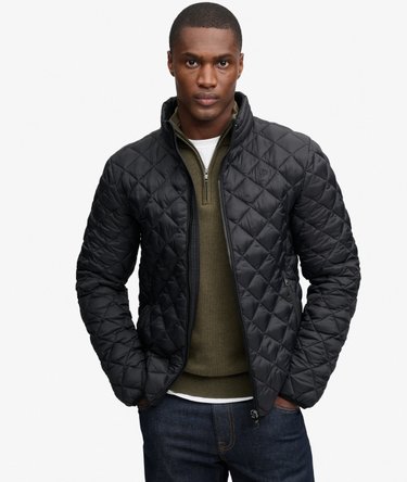 Diamond Quilt Fuji Jakke met slanke pasvorm Image 2