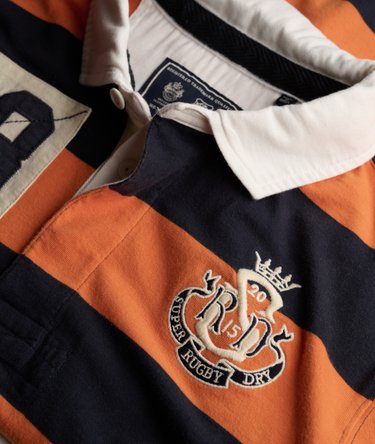 Polo Rugby Monogram Stripe Vestibilit&agrave; Comoda Image 6