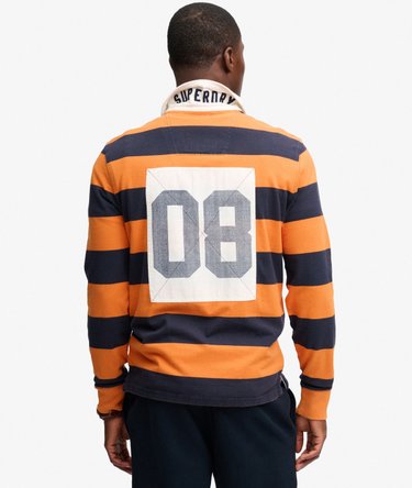 Polo Rugby Monogram Stripe Vestibilit&agrave; Comoda Image 5
