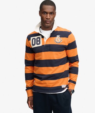 Polo Rugby Monogram Stripe Vestibilit&agrave; Comoda Image 2