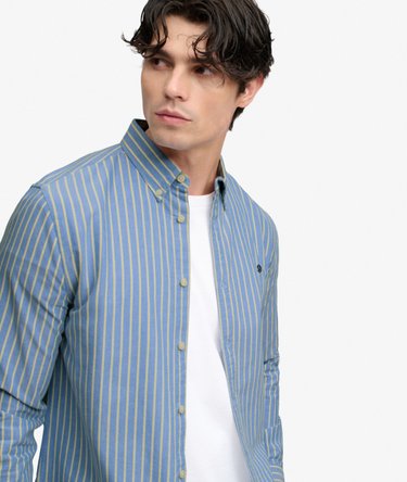 Preppy Oxford Long Sleeve Shirt Image 2