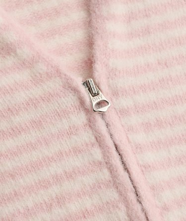 Brushed Knit Zip Through Cardigan Image 7