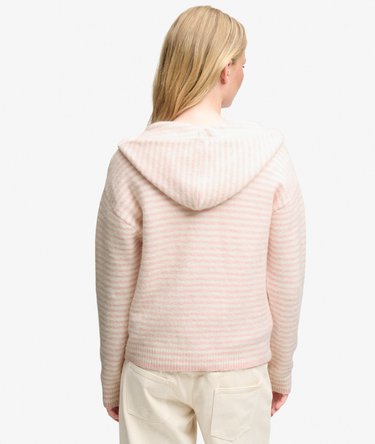 Brushed Knit Zip Through Cardigan Image 6