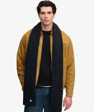 SD&Co Logo Knitted Scarf Image 2