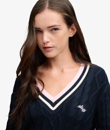 Leichter Cricket-Pullover lockere Passform Image 4