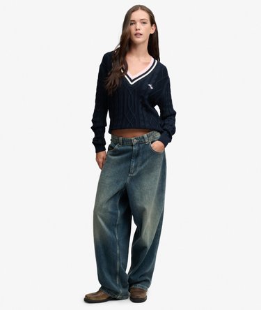 Leichter Cricket-Pullover lockere Passform Image 3