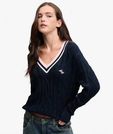 Leichter Cricket-Pullover lockere Passform Image 2