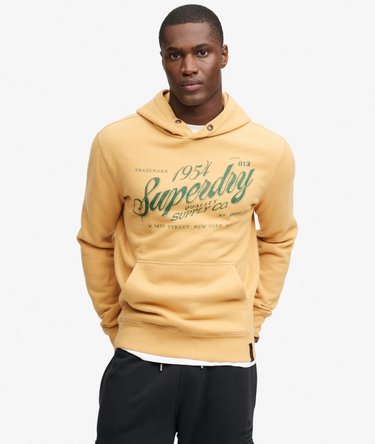 Vintage Script Kapuzenpullover lockere Passform Image 2