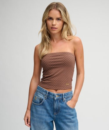 Top Bandeau Athletic Essentials Coupe Ajust&eacute;e Image 2