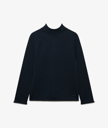 Pull &agrave; Col Roul&eacute; Coupe D&eacute;contract&eacute;e Image 6