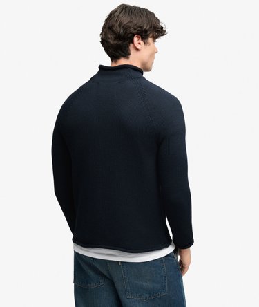 Pull &agrave; Col Roul&eacute; Coupe D&eacute;contract&eacute;e Image 5