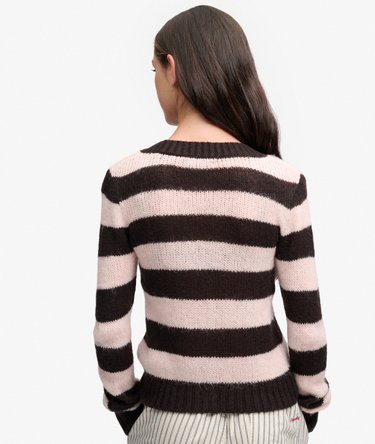 Brushed V-Neck Lightweight Cardigan Image 5