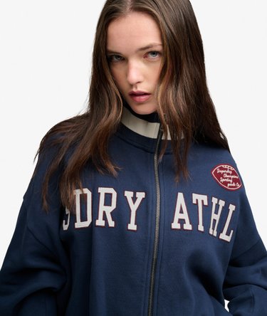 Athletic Track Top oversized pasvorm Image 4