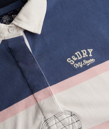 Rugby Top Heritage Stripe Corte Oversize Image 6