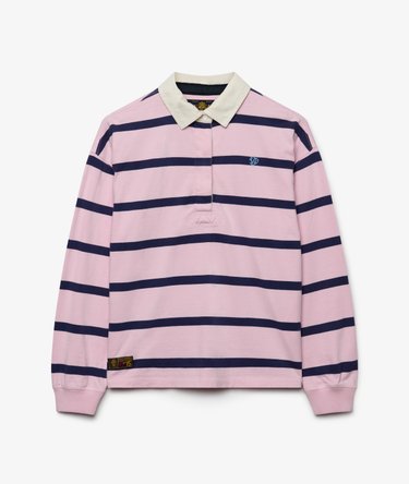 Rugby Top Heritage Stripe Corte Oversize Image 7