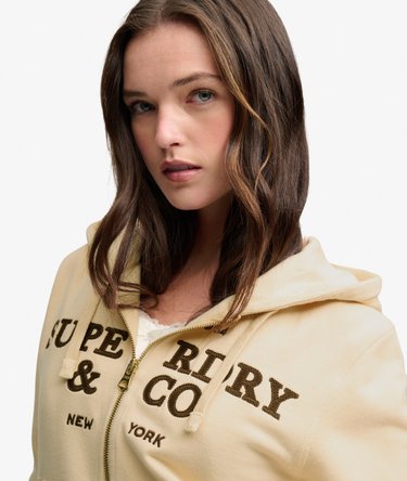 Athletic Essentials Hoodie met rits relaxed pasvorm Image 4