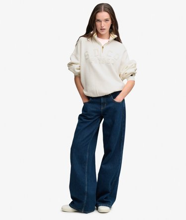 Whites Half Zip Sweatshirt Image 3