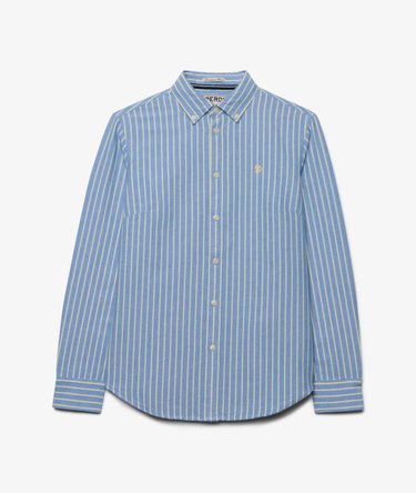 Slim Oxford Button Down Long Sleeve Shirt Image 7