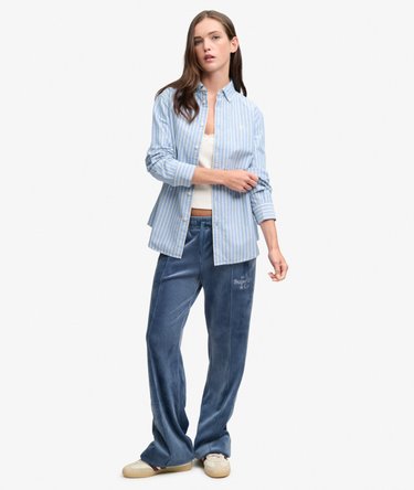 Slim Oxford Button Down Long Sleeve Shirt Image 3