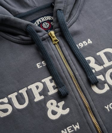 Athletic Essentials Hoodie met rits relaxed pasvorm Image 6