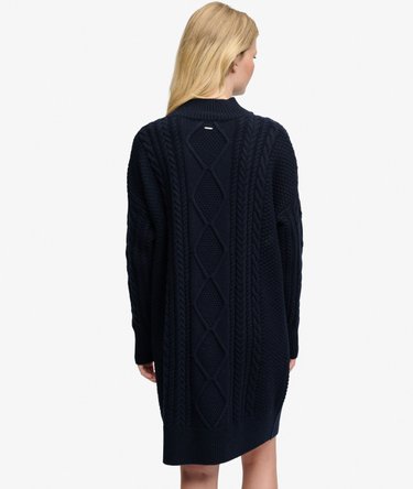 Robe en maille torsad&eacute;e ample Image 5