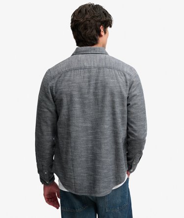 Camisa Workwear Herringbone Corte Relajado Image 5