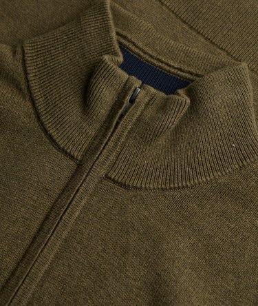 Pull Cotton Half Zip coupe ajust&eacute;e Image 6