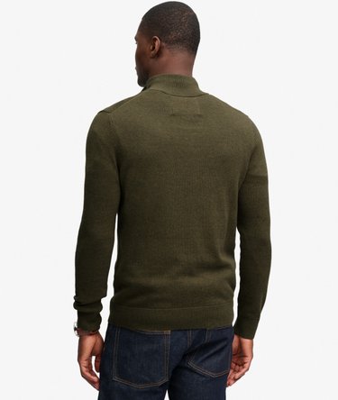Pull Cotton Half Zip coupe ajust&eacute;e Image 5