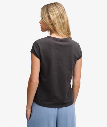 Athletic Essentials Graphic Notch Neck T-Shirt Image 5