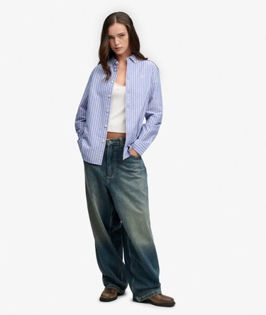 Chemise Oxford Slim Manches Longues Image 3