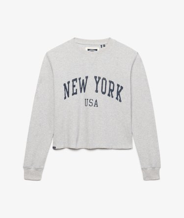 Athletic Essential Graphic Long Sleeve Top Image 7