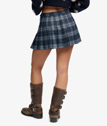 Athletic Essentials Check Pleated Skirt Image 5