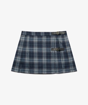 Athletic Essentials Check Pleated Skirt Image 7
