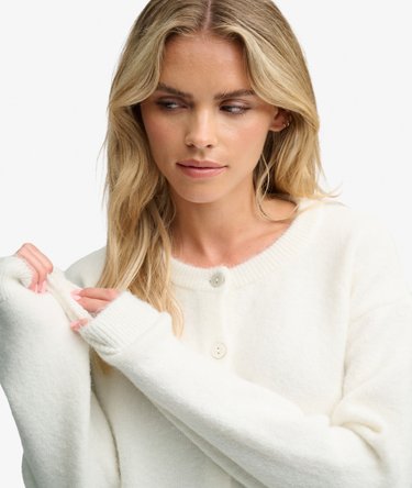 Brushed Knit Cardigan Image 4
