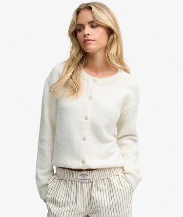 Brushed Knit Cardigan Image 2
