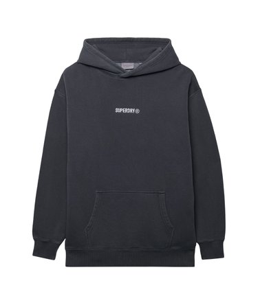Hoodie met losse pasvorm en klein logo Image 7