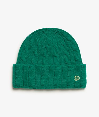 Premium Cable Knit Beanie regul&auml;re Passform Image 1