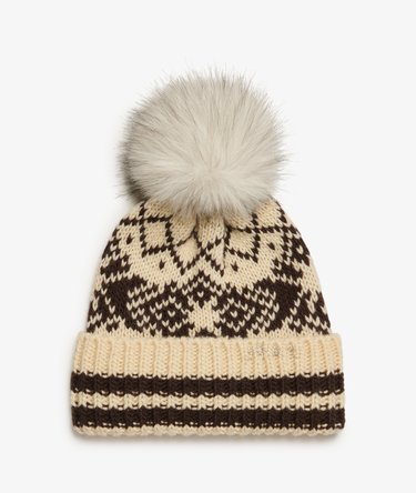 Outdoors Fairisle Beanie Hat Image 1