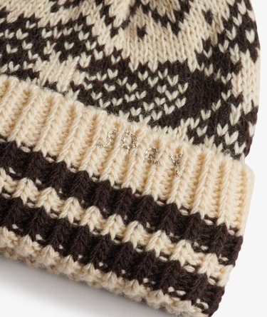 Outdoors Fairisle Beanie Hat Image 2