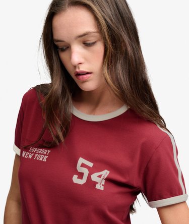 T-shirt &agrave; Rayures Athletic Essentials Image 1