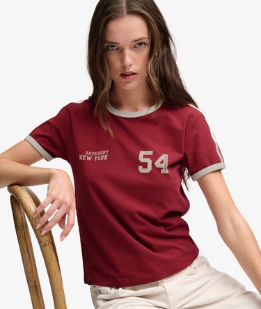 T-shirt &agrave; Rayures Athletic Essentials Image 2