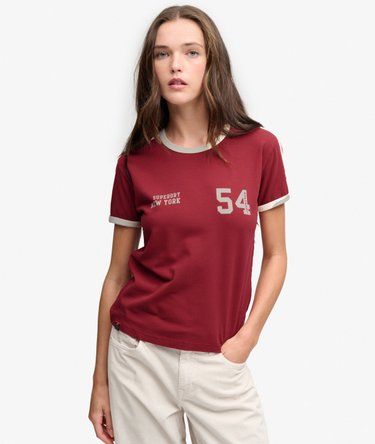 T-shirt &agrave; Rayures Athletic Essentials Image 4