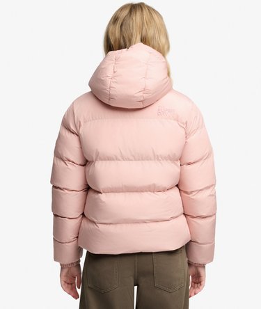Hooded Sports Puffer Jacket Image 6