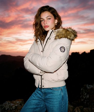 Everest Hooded Bomber Jacket Image 1