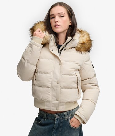 Everest Hooded Bomber Jacket Image 6