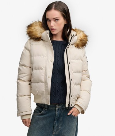 Everest Hooded Bomber Jacket Image 3