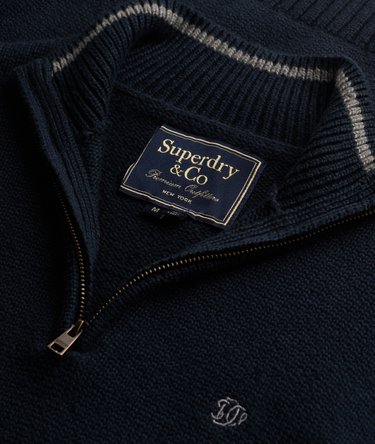 Pull Half Zip Preppy coupe ajust&eacute;e Image 6