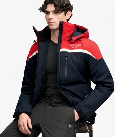 Hooded Ski Shell Jacket Image 1